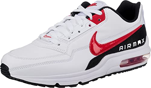 Nike AIR MAX LTD 3, Men's Football Football Shoe, Multicolour White University Red Black 100, 9 UK (44 EU)